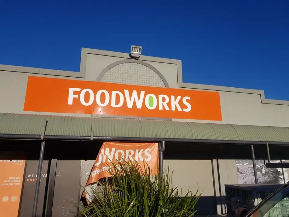 FoodWorks signage
