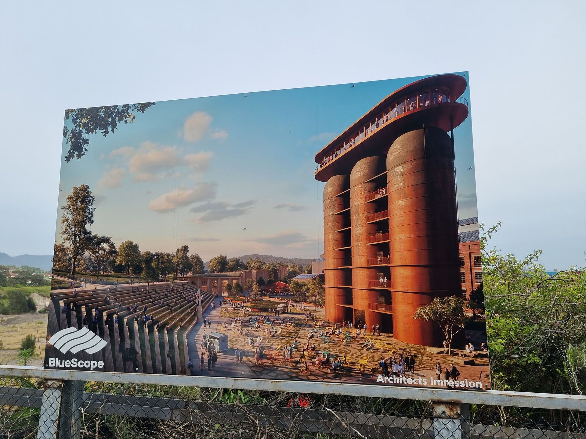 BlueScope billboard