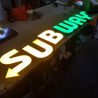 3D Wollongong Signs for Subway