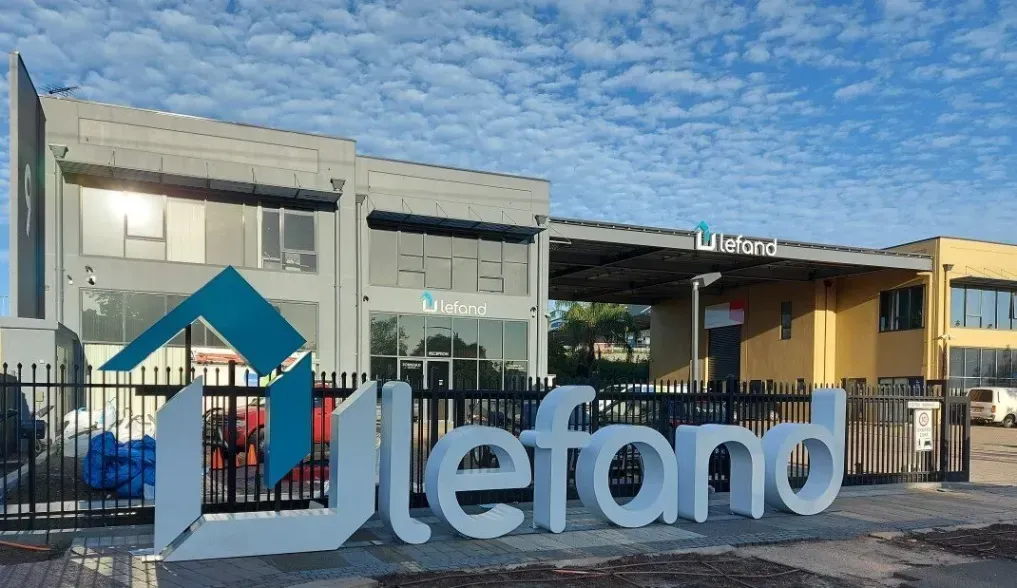 Lefand signage