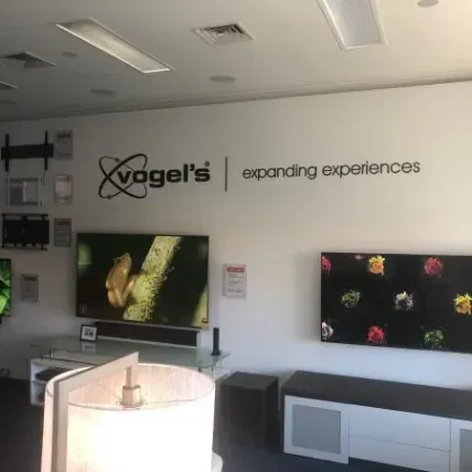 Vogel's interior signage