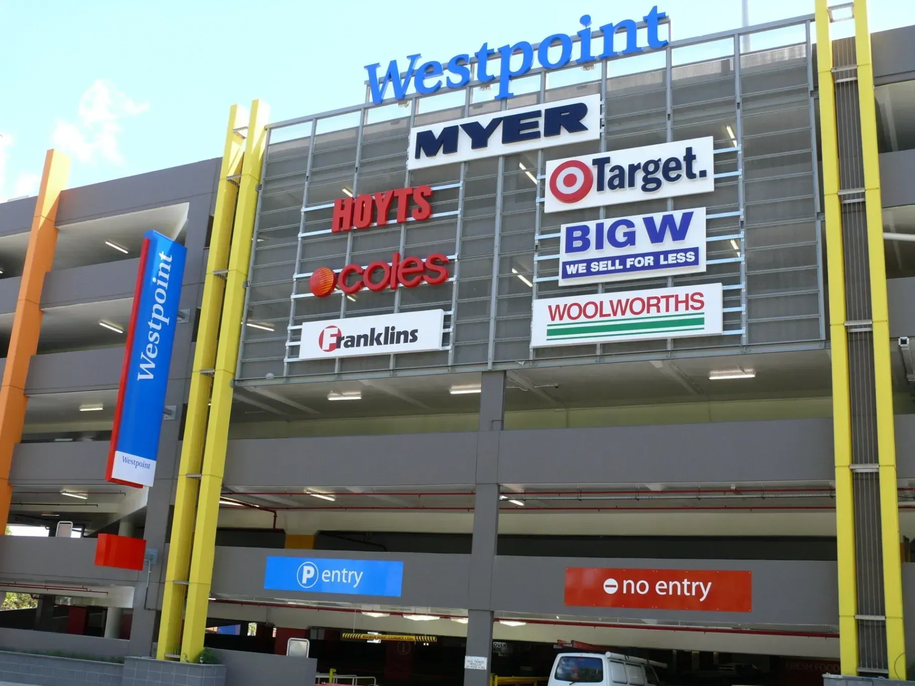 Westpoint building signage