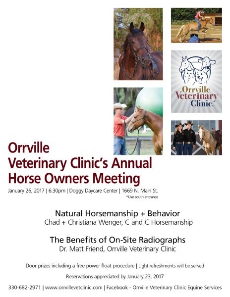 2017 Horse Owners' Meeting