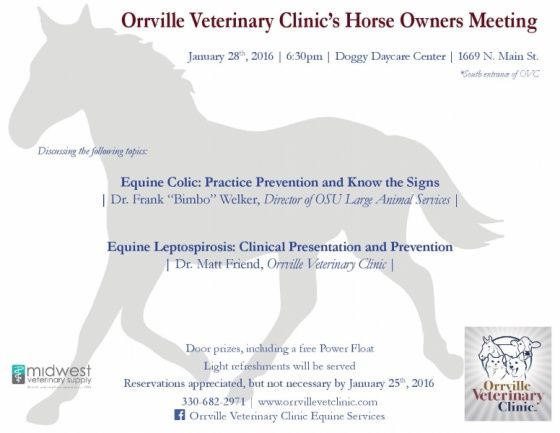 Horse Owners Meeting 2016