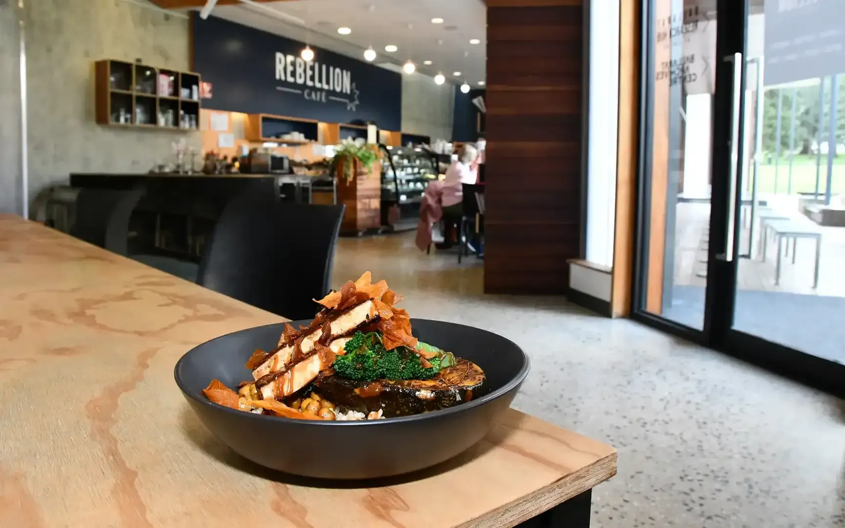 Heart Breakfast at Rebellion Cafe in Ballarat