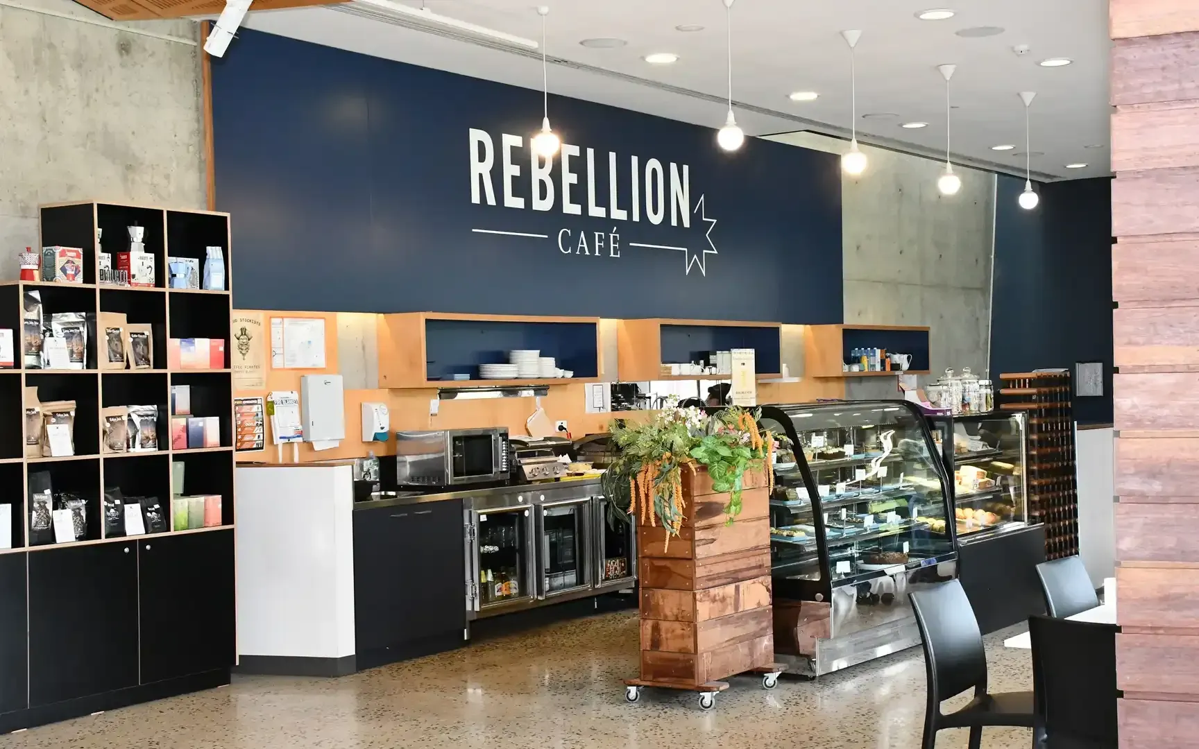 Great coffee at Rebellion Cafe in Ballarat