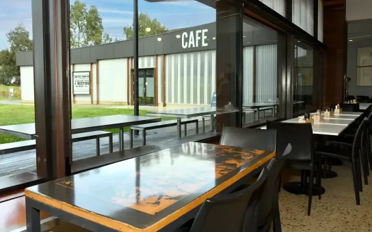 Biscuits and coffee @ Rebellion Café | Eureka Centre, Ballarat