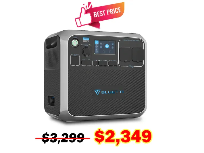 Heavy Duty Power Station BLUETTI AC200P Brand – Brisbane, QLD – Star Bright Energy