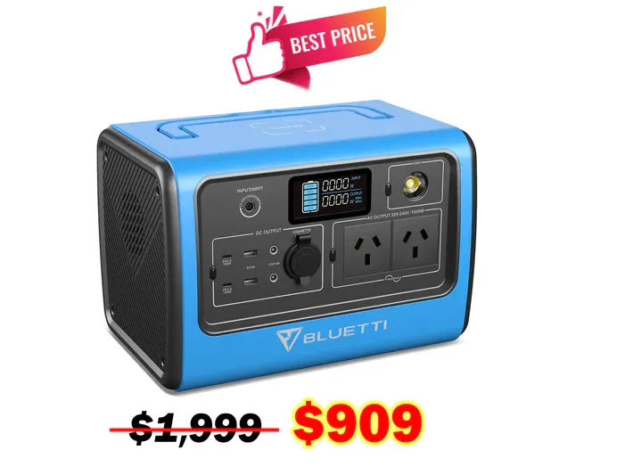 Heavy Duty Power Station BLUETTI EB70 Brand – Brisbane, QLD – Star Bright Energy