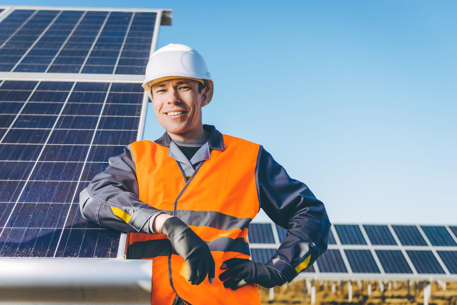 A Picture Containing Outdoor Person with a Solar Cell on their Side – Brisbane, QLD – Star Bright Energy