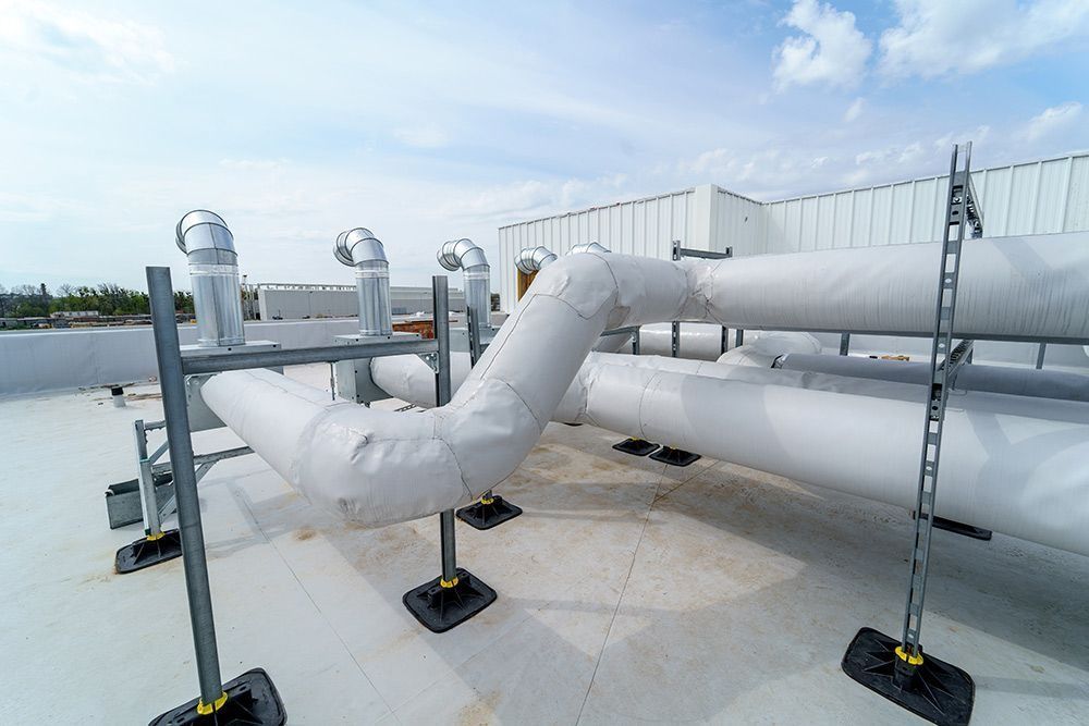 Pipes on a Flat Roof, Insulated — Climate King In Orange, NSW