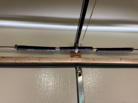 Garage door installation