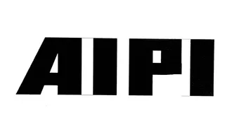 Logo AIP en noir et blanc.