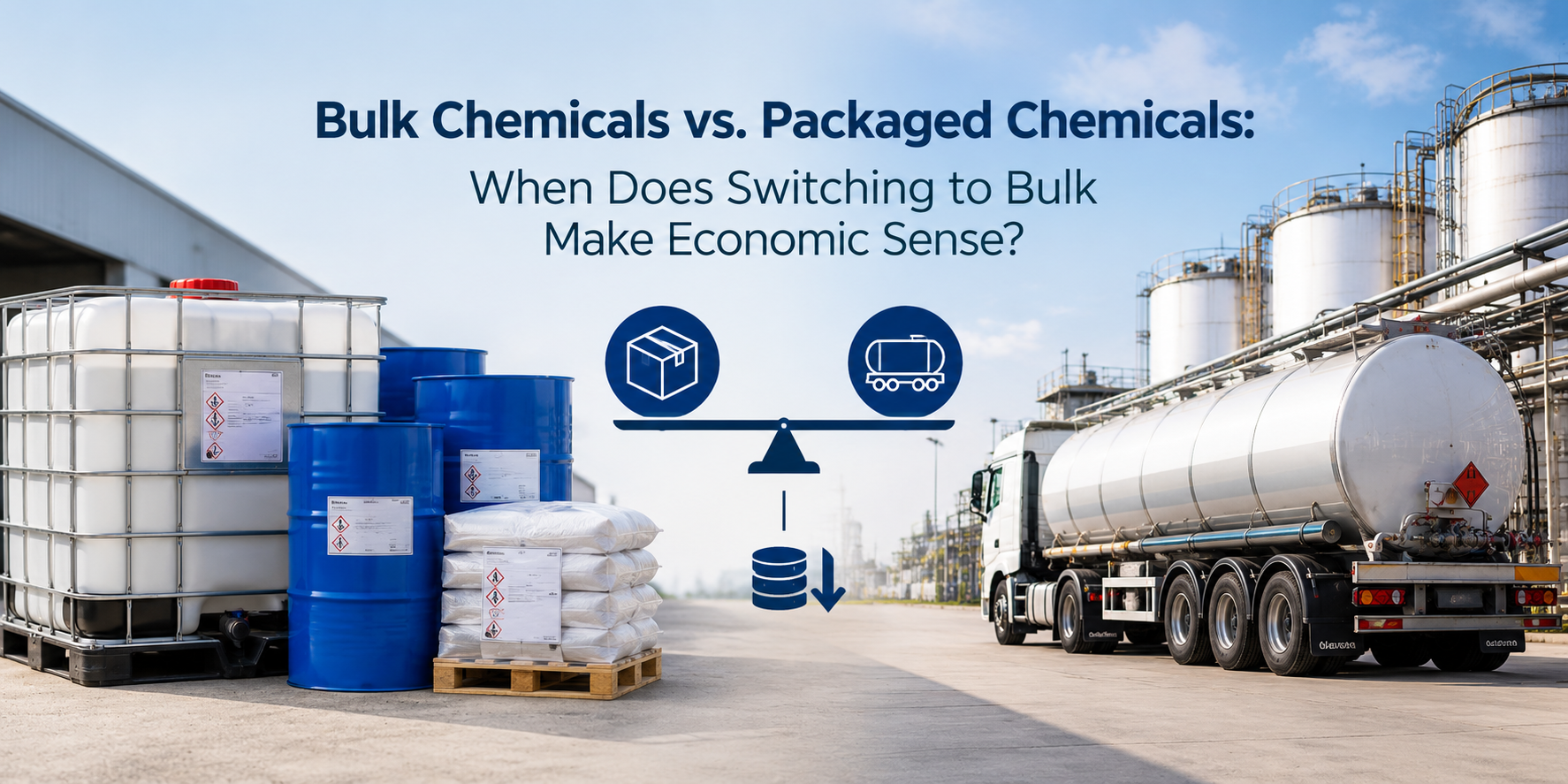 Bulk Pacgaked Chemical Cover