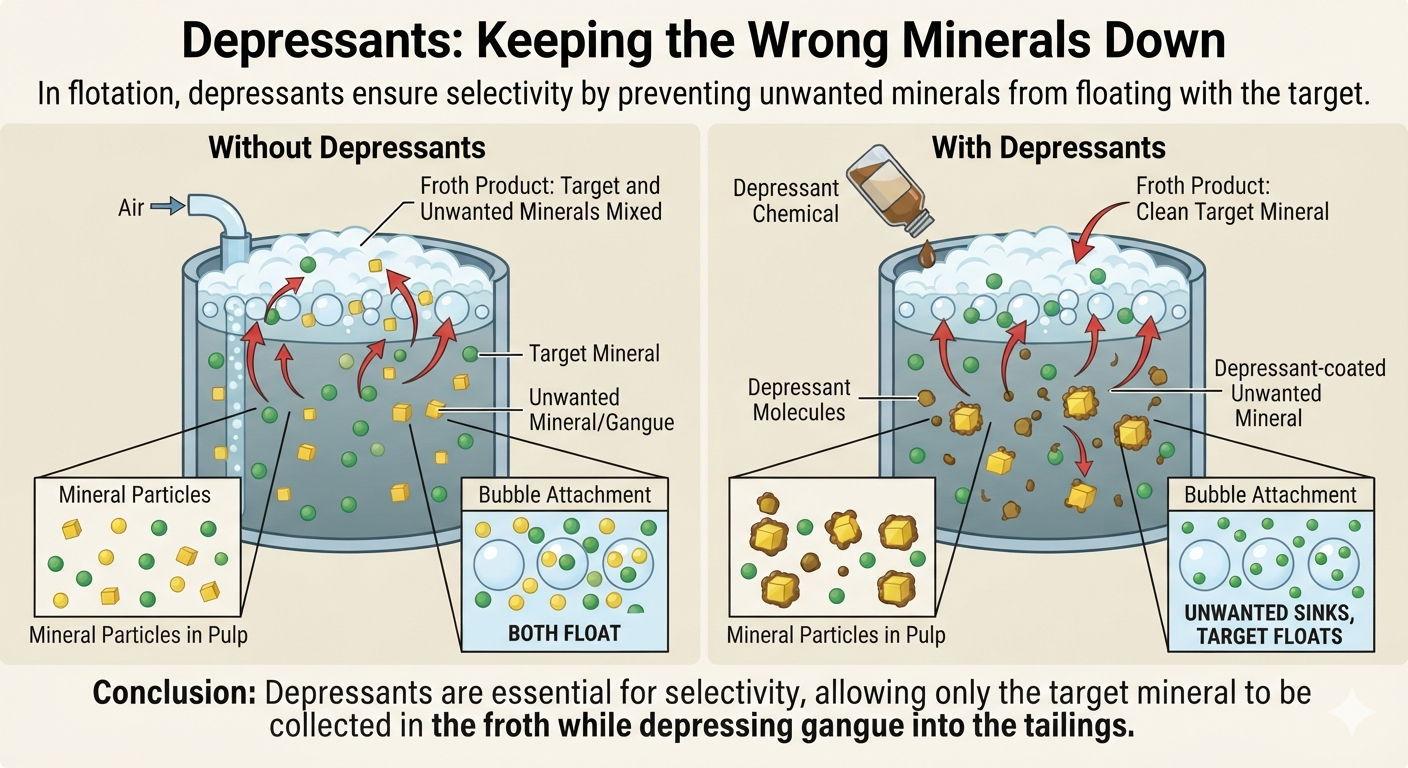 Depressants Minerals Down