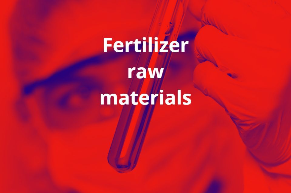 Fertilizer raw materials