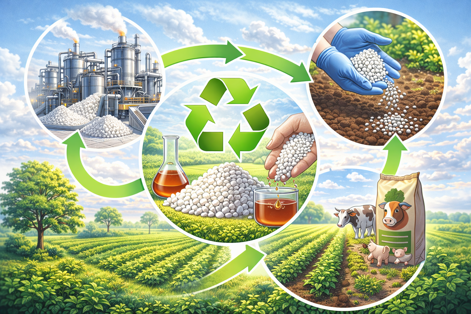 Phosphates Reusing