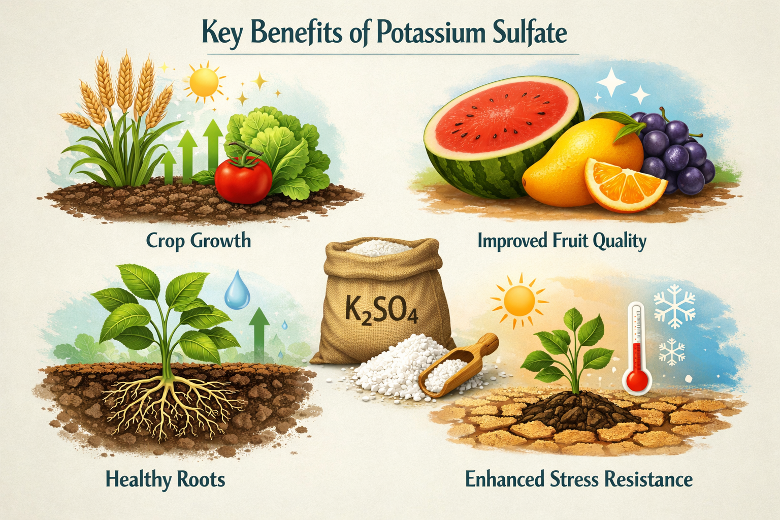 Potassium Sulfate Benefits