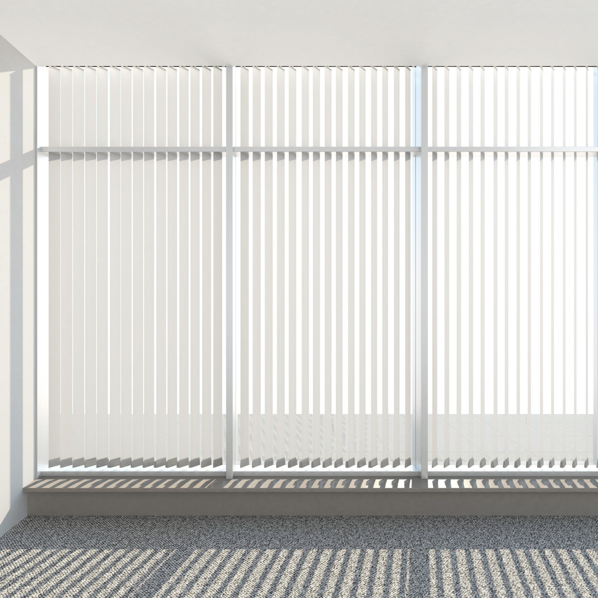 Vertical Blinds in a Wollongong house