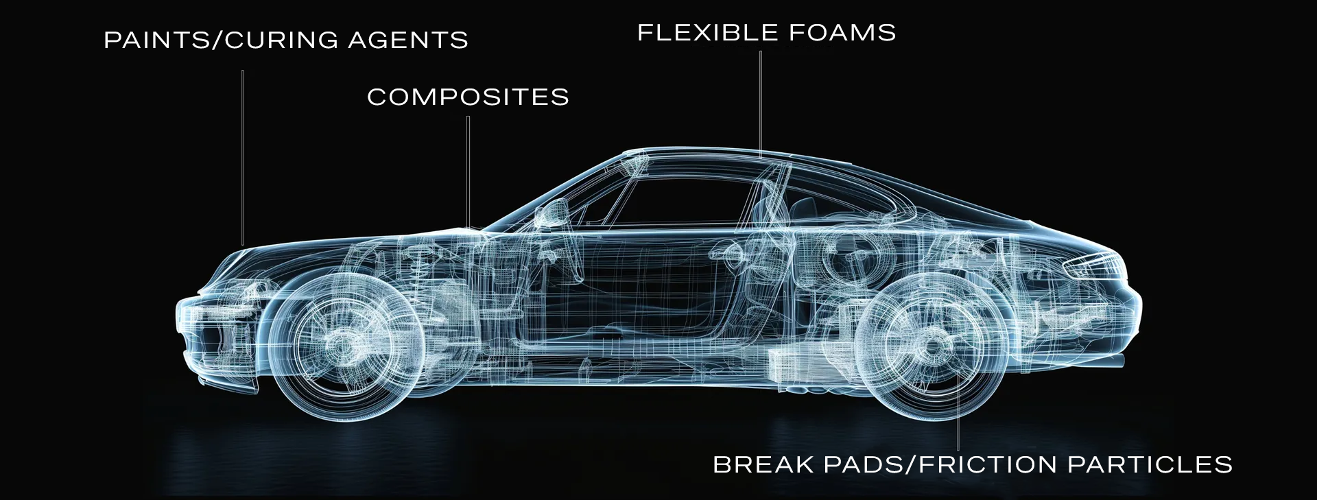 x ray of car diagram