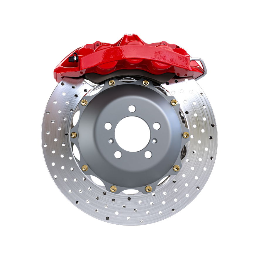 high performance brake disc and pad