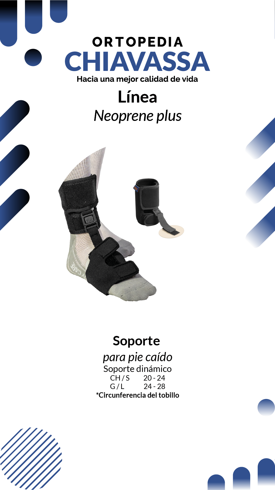 ferula pie caido