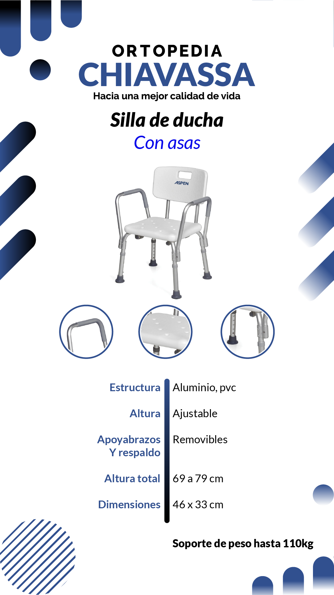 silla de ducha