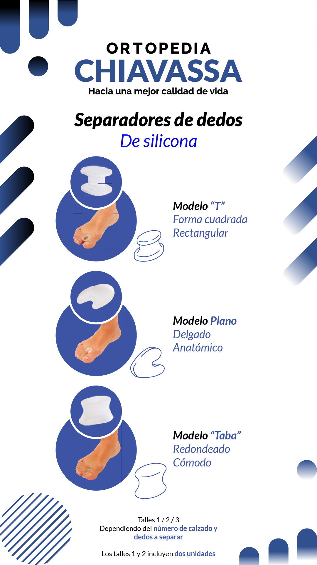separador de silicona