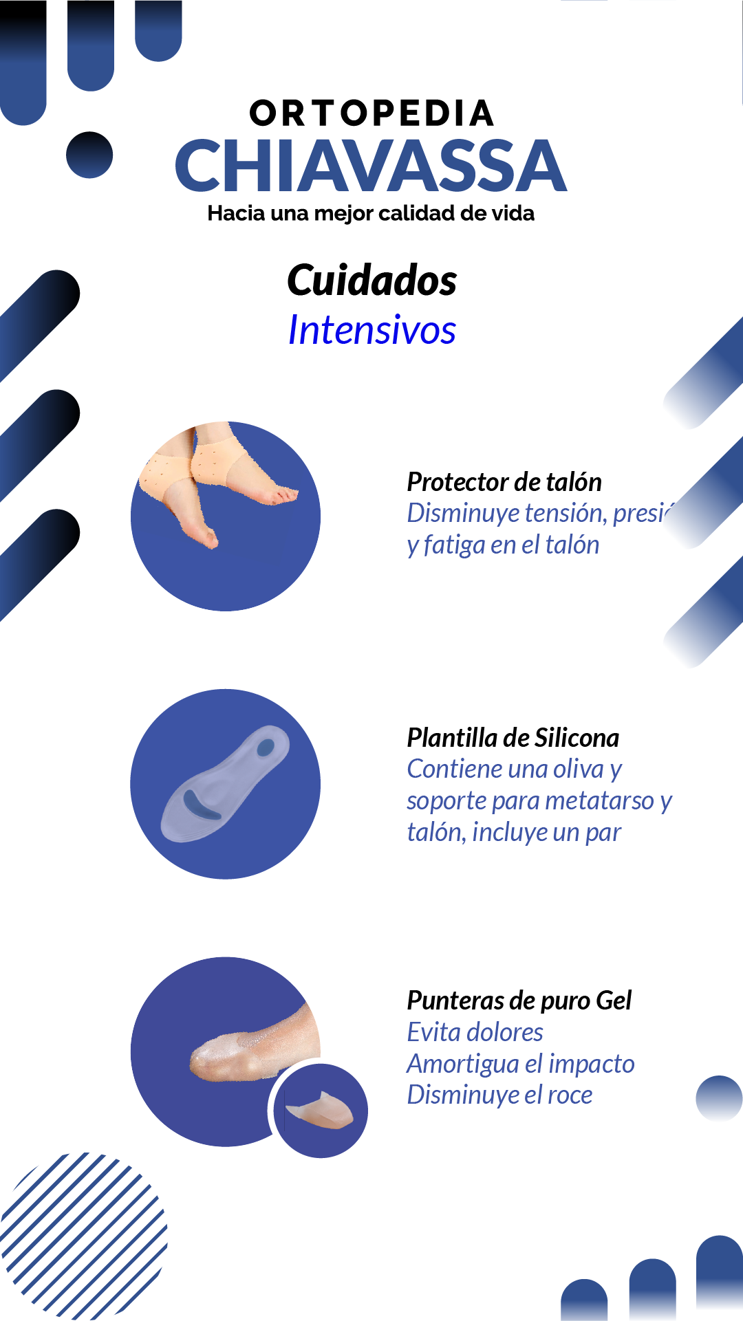 protector de pie