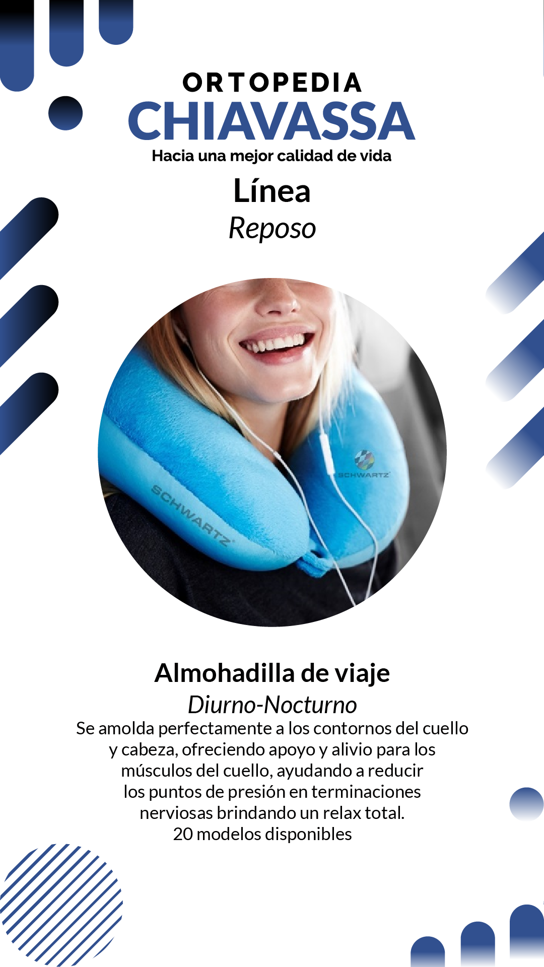 almohada de viaje