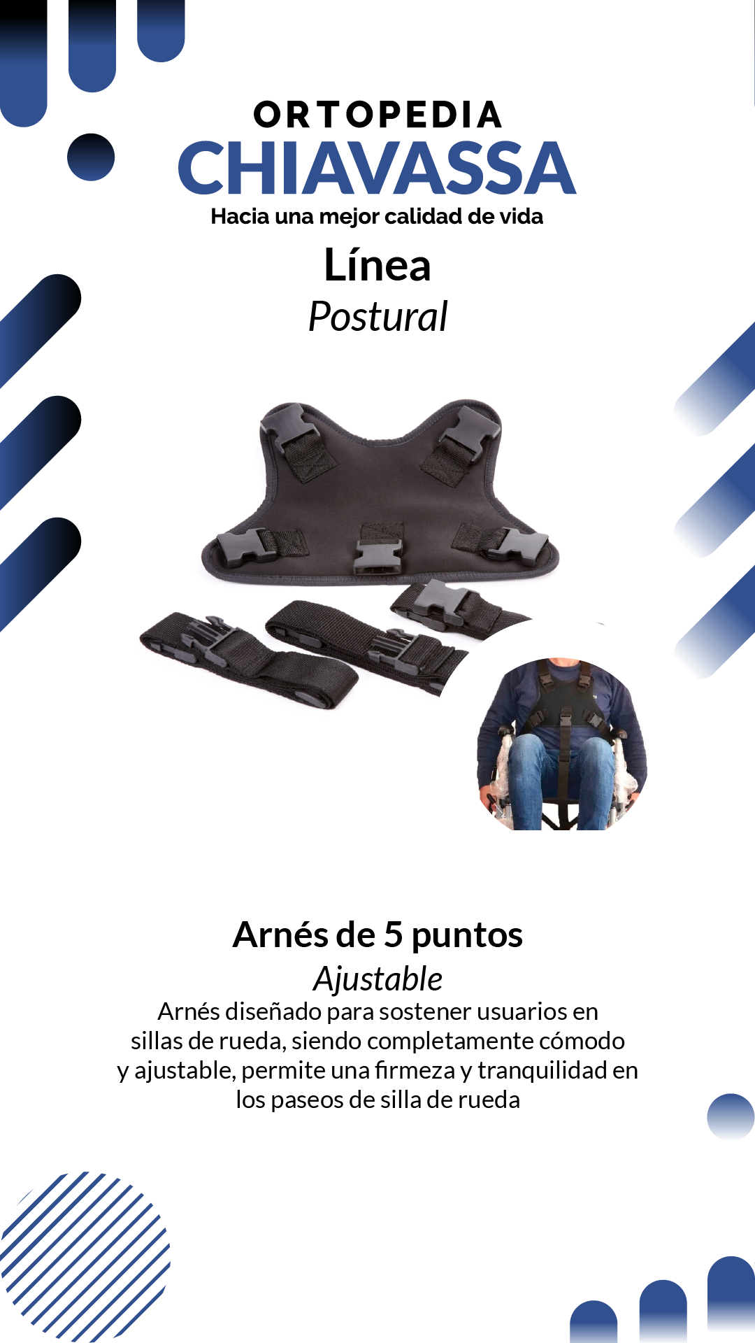 arnes de silla de rueda
