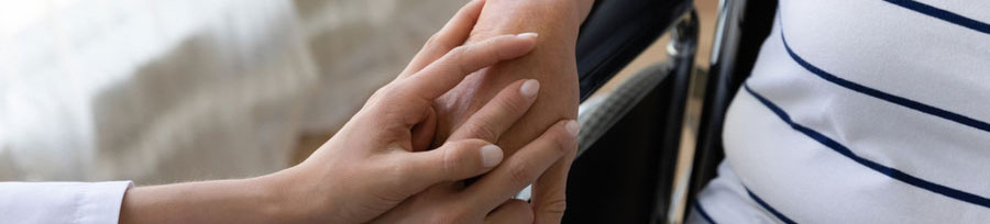patient with caregiver