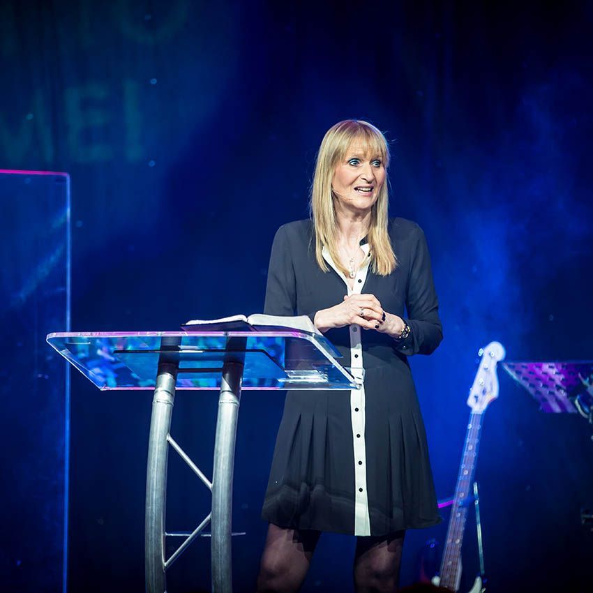 A preach from Nancy Goudie inspired by the story of Mary