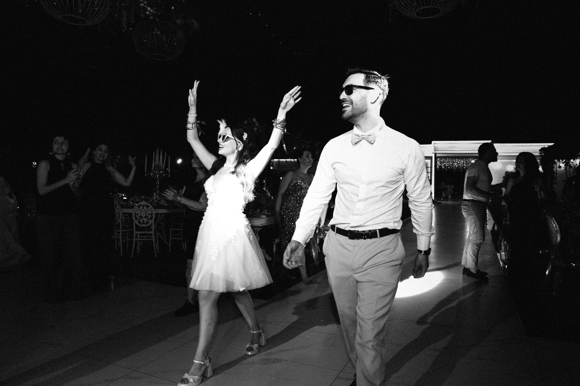 Wedding grand entrance