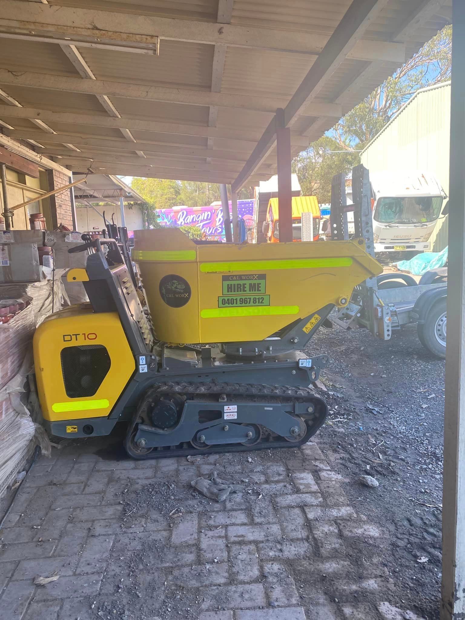 Mini dumper hire