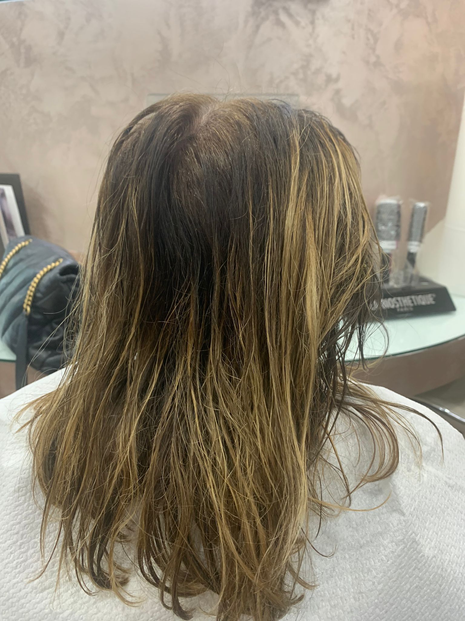 trattamento capelli olaplex prima
