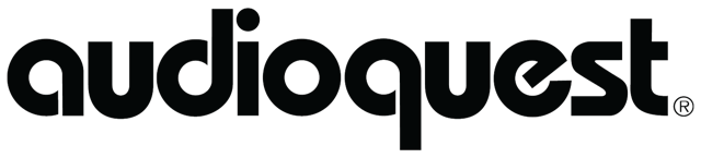 Black logo of the word