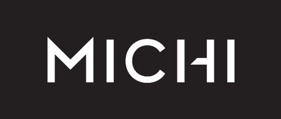 White logo with the word