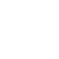Blank white square on a black background
