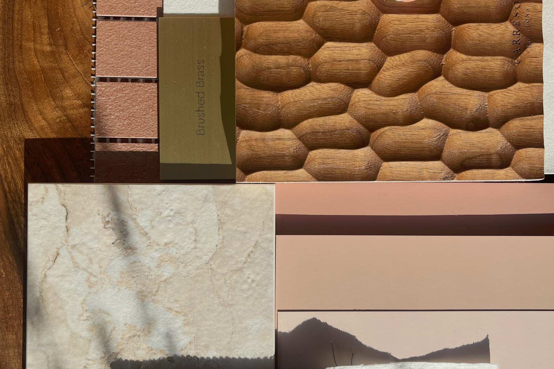 Palette de matières saines pour une rénovation longévité