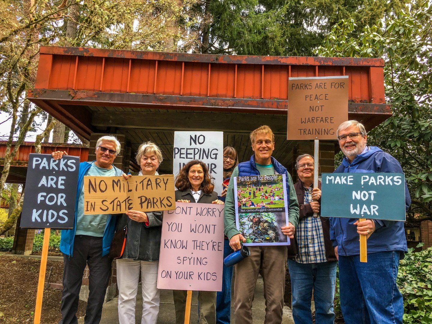 Not in our parks