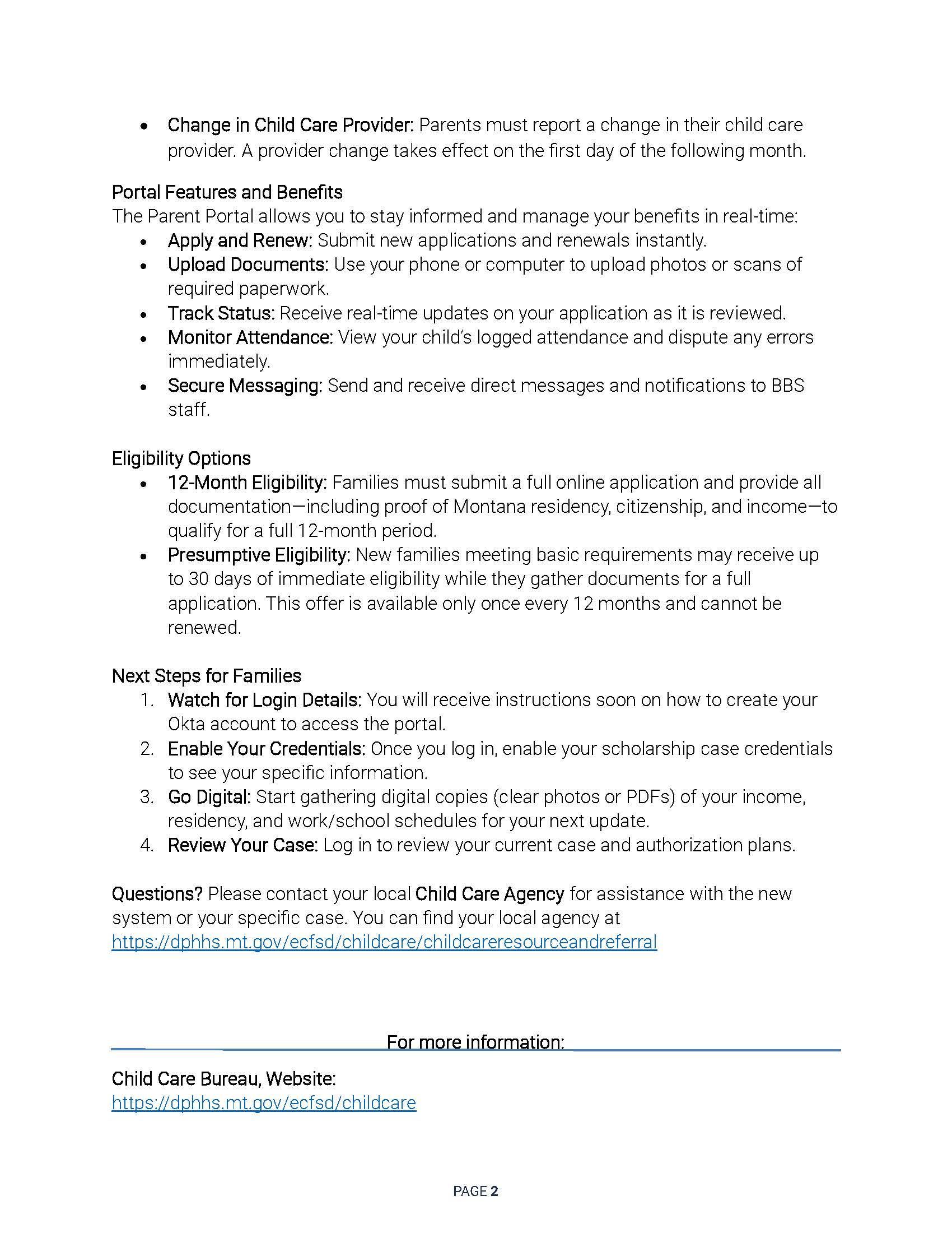 Blurry document page with bullet points, a table, and blue highlighted text near the bottom.