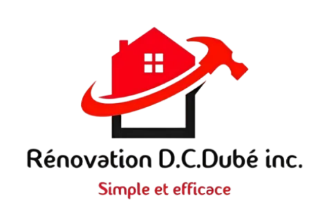 Un logo pour rénovation dc dube inc. simple et efficace