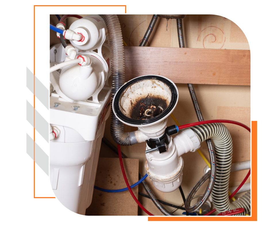 drain cleaning design graphic