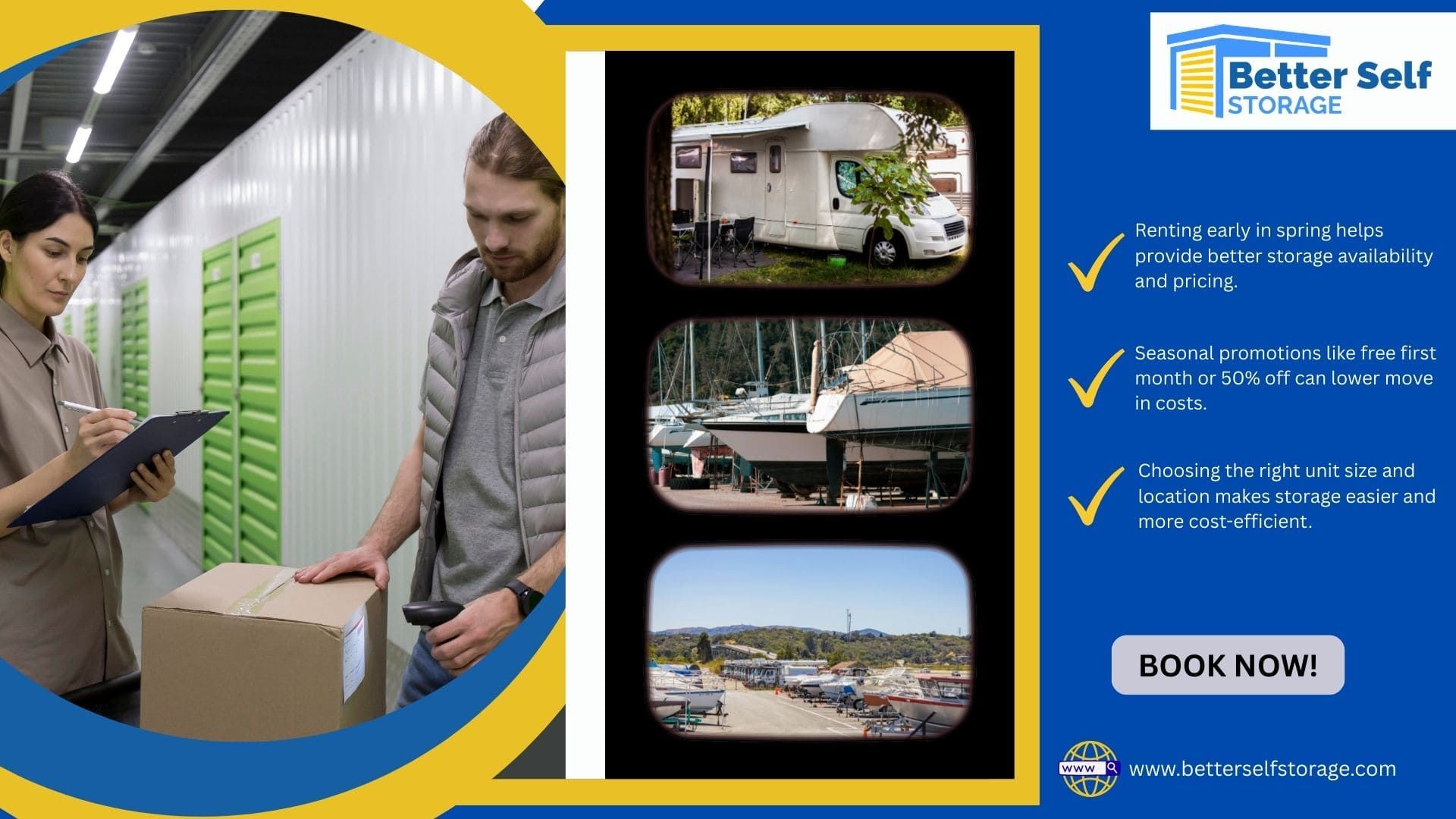 Best Time to Rent Storage in Spring 2026 Guide
