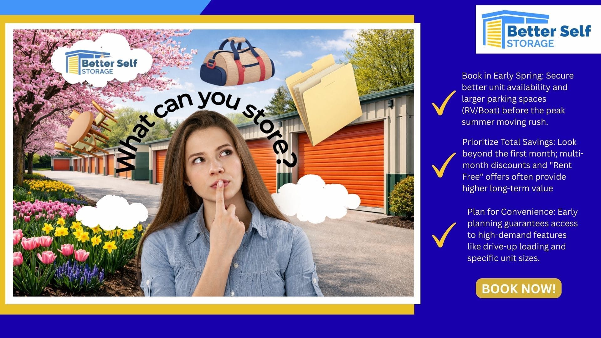 Spring Storage Unit Storage Tips When to Rent a Storage Unit This Spring 2026 Guide