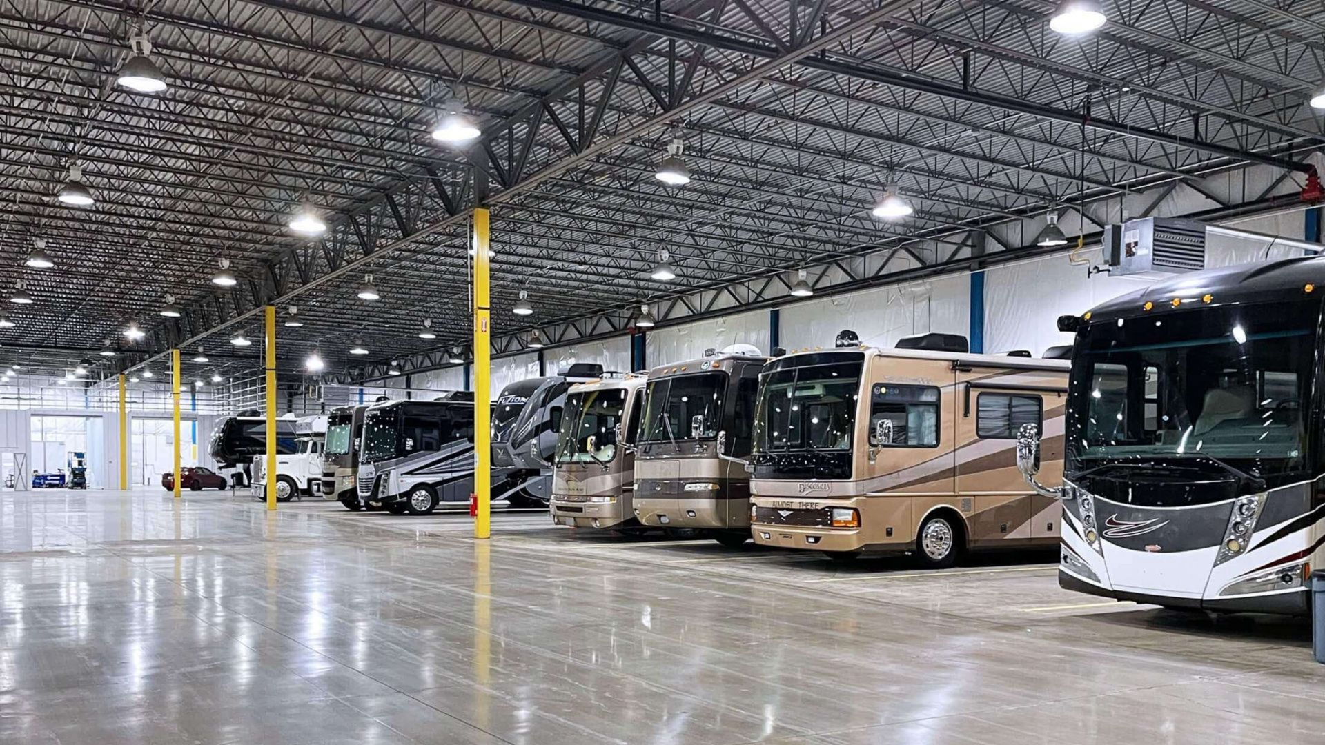 rv indoor parking