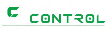 Green “CONTROL” logo with a stylized C and underline on a white background