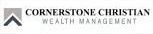 A business card for cornerstone Christian wealth management
