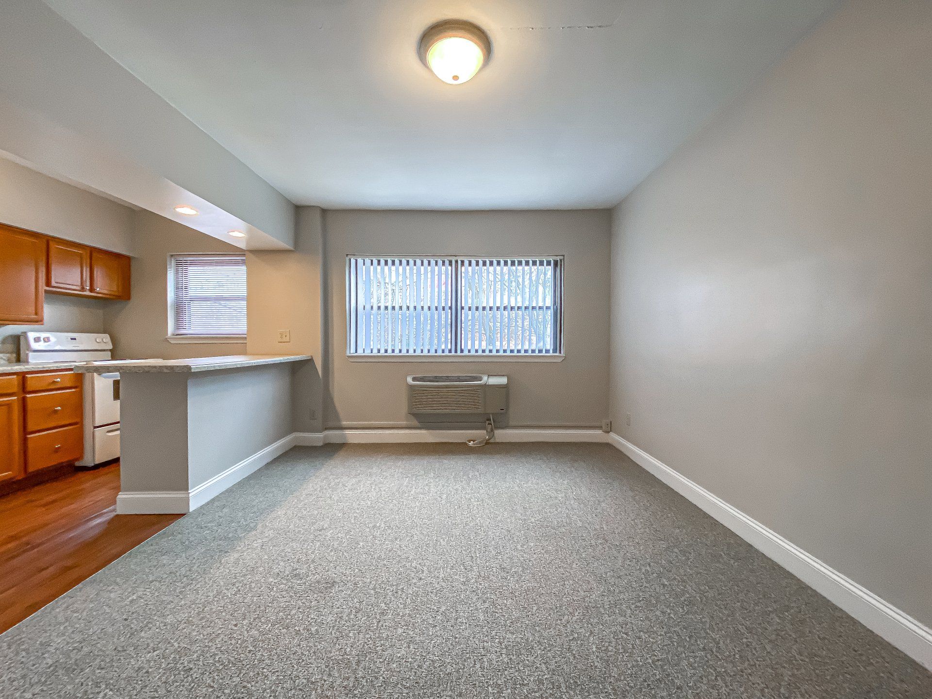 WestWood Apartments Interior Open Concept Living Room Photo
